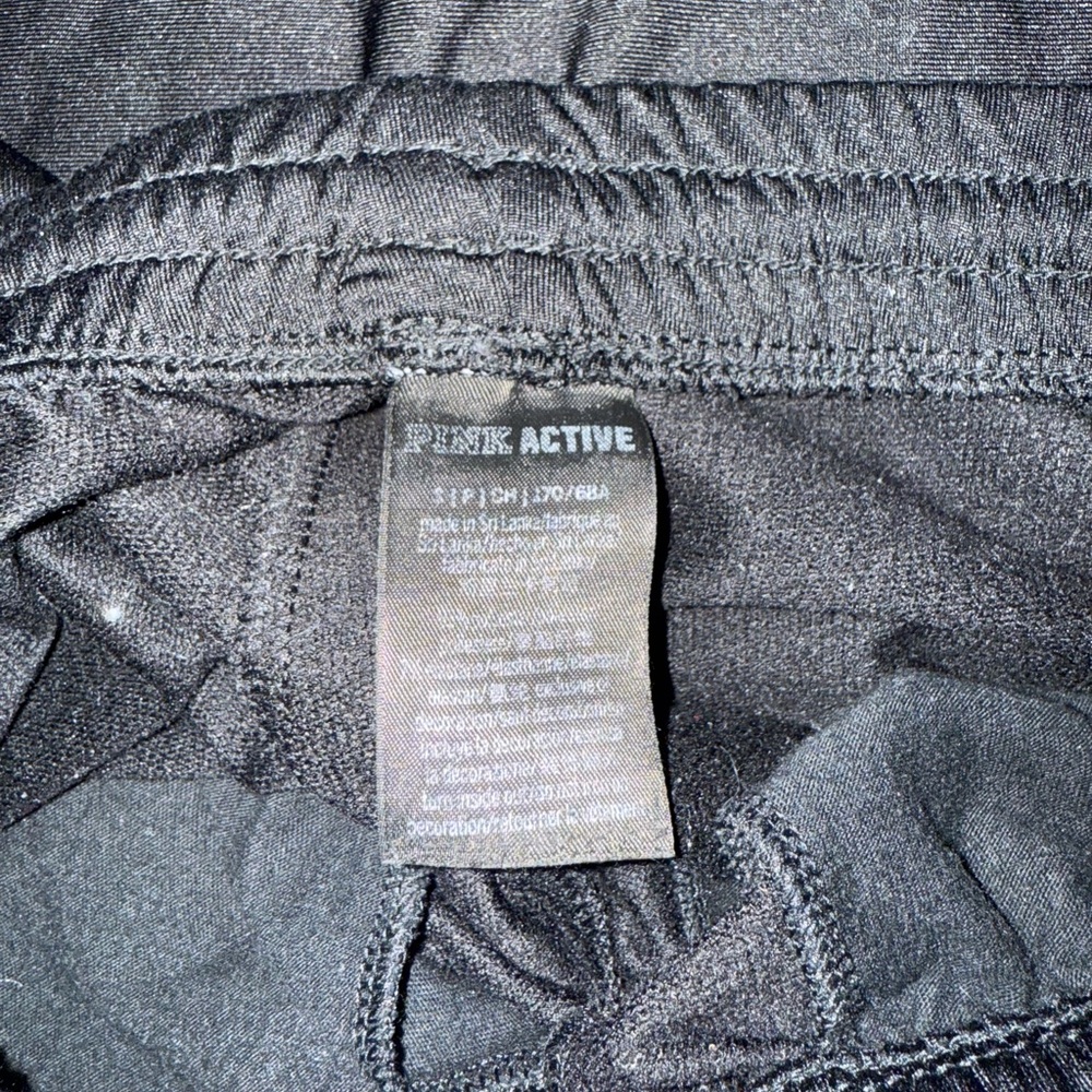 victoria’s secret pink active black pants - Picture 6 of 6